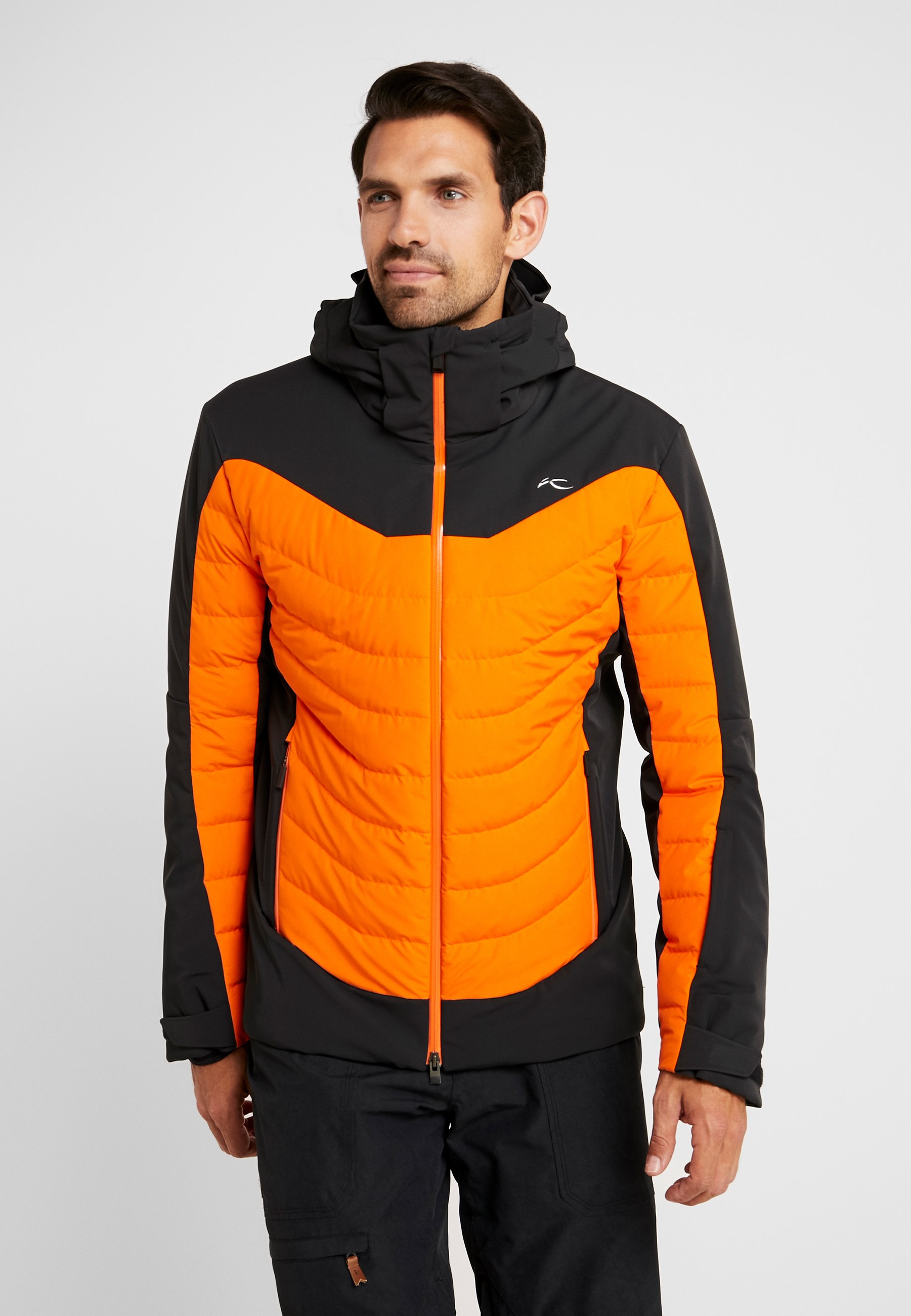 Kjus MEN SIGHT LINE JACKET Skijakke blackorange KJUS Sight Line Jacket(M) BlackKjus Orange | Hemsedal Sport