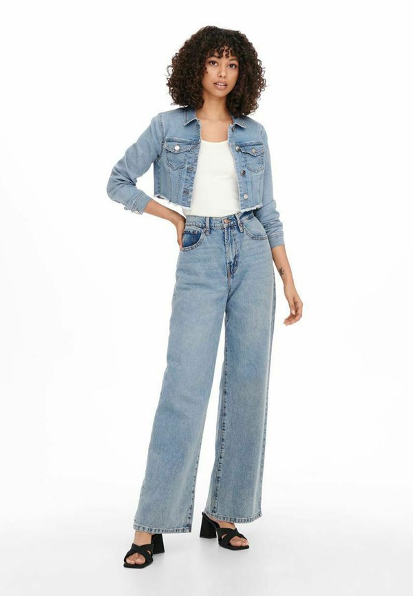 ONLWONDER CROPPED - Denim jacket