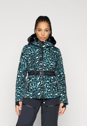 SKI KITZBUHEL - Lyžiarska bunda - green animalier