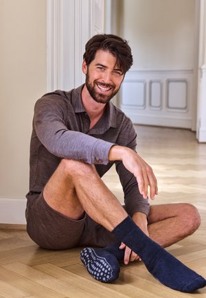 FALKE HOMEPADS UNISEX - Strumpor - marine