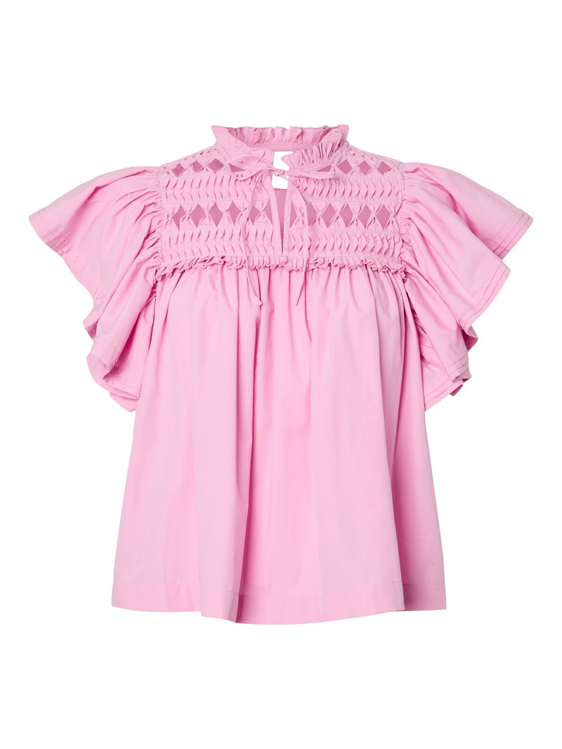 YAS Blouse donkerroze