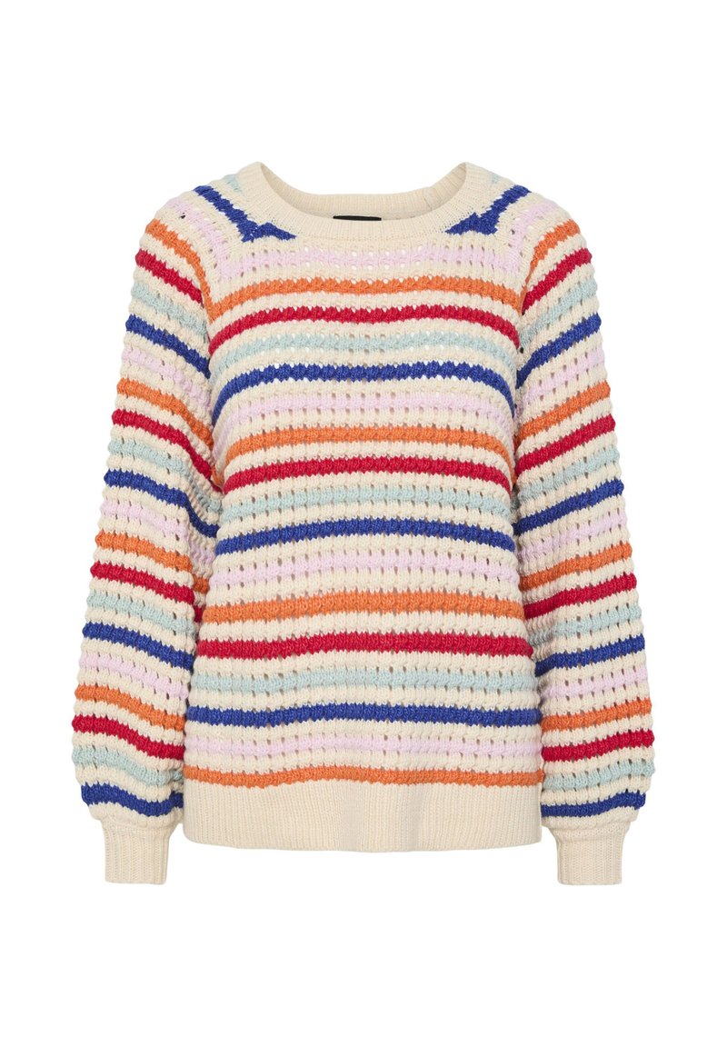 Pieces Trui crème Pieces Trui crème