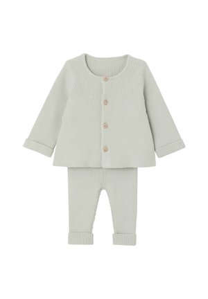 SET - Cardigan - aqua