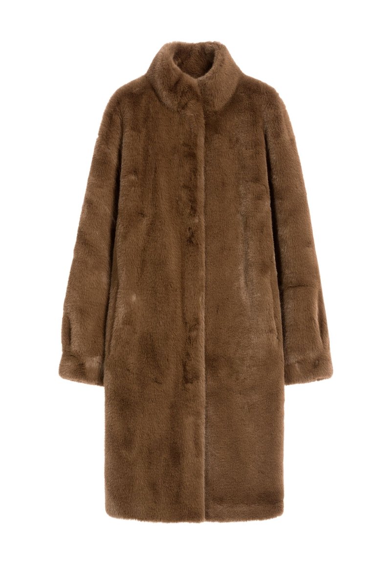 OCHNIK Halflange jas bruin