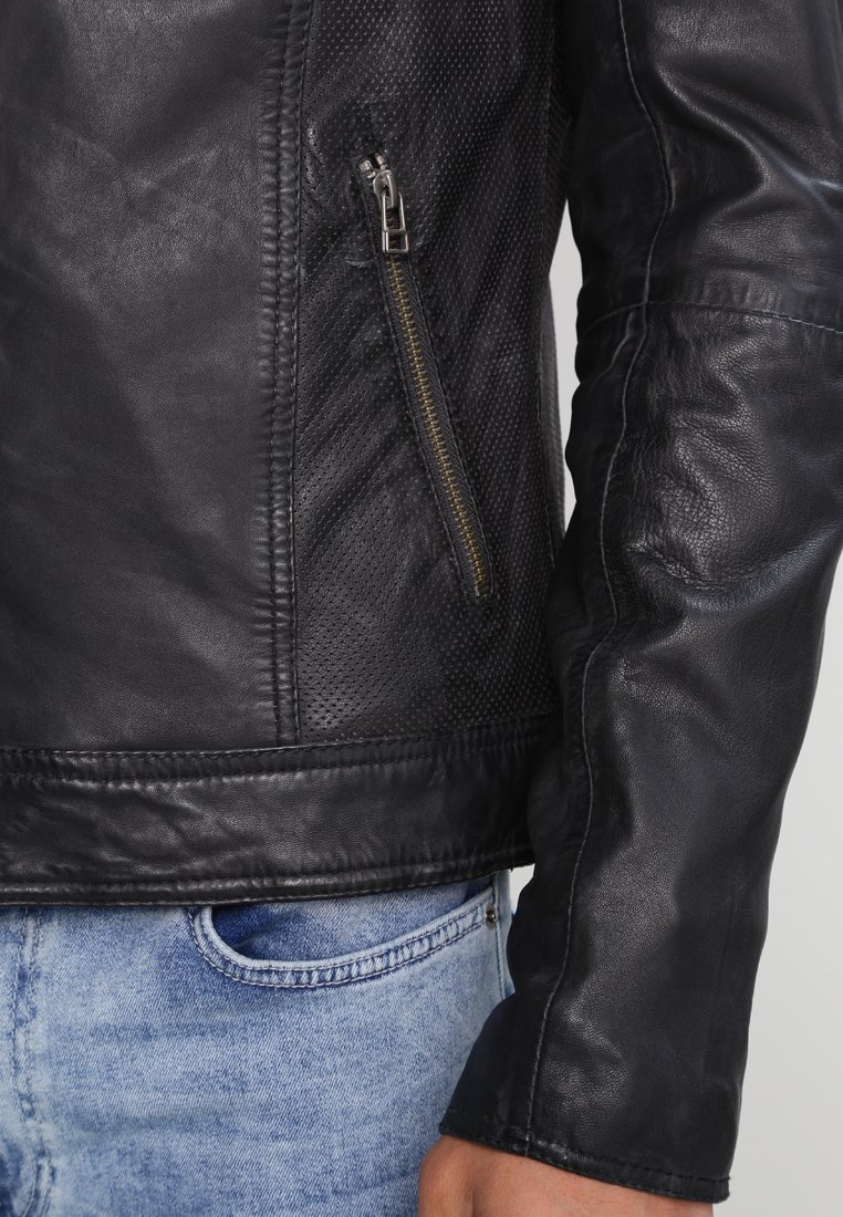 Goosecraft Skinnjakke black Zalando.no Goosecraft JACKET Skinnjakke espresso Zalando.no