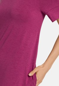 Hanro NATURAL ELEGANCE - Camicia da notte - tourmaline melange