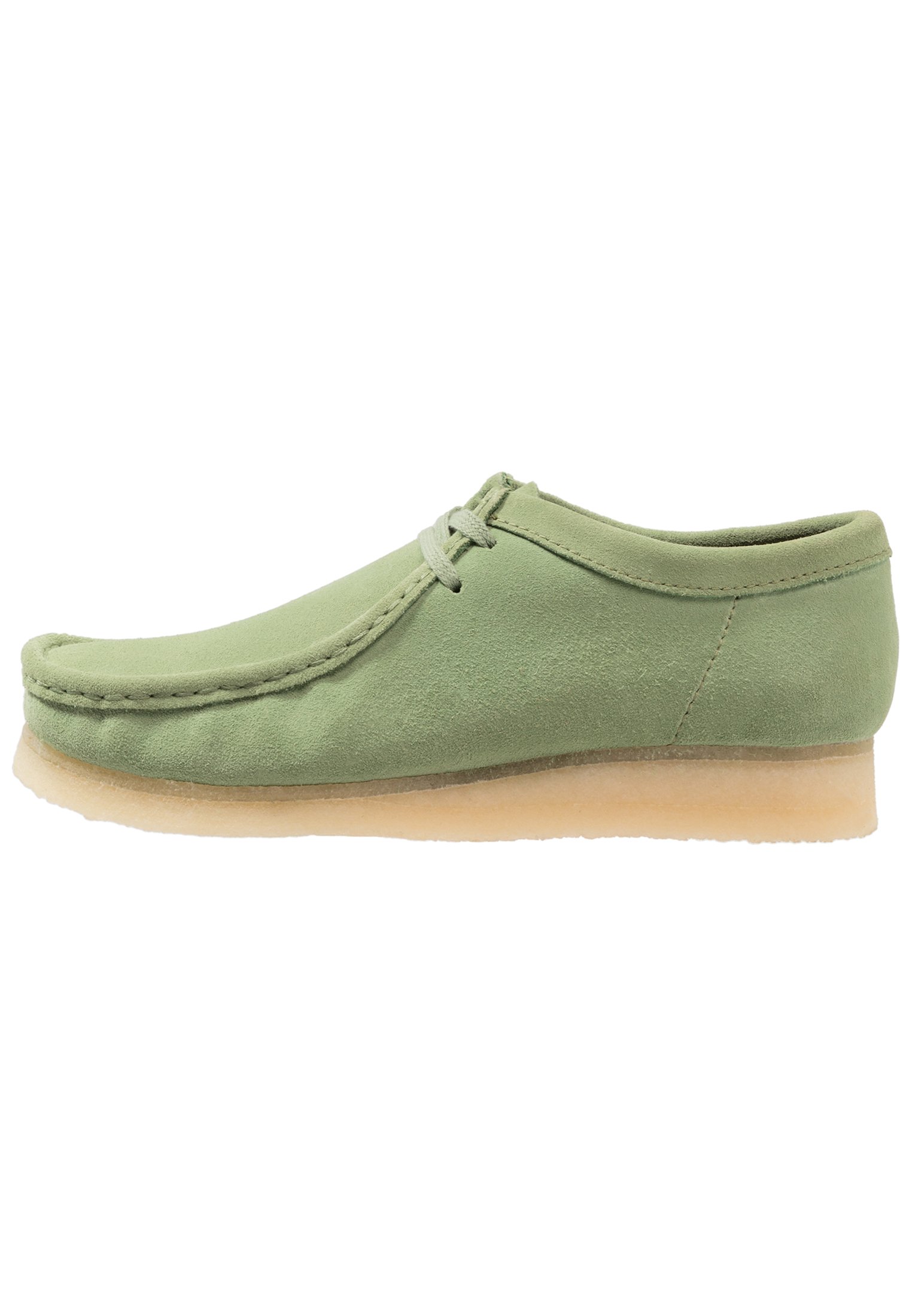 cactus green wallabees
