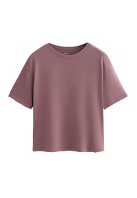 BOXY SHORT SLEEVED  - T-shirt basic - mauve