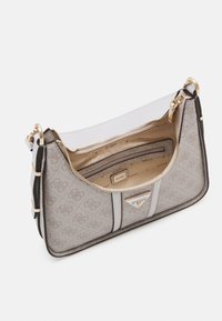 Guess NOREEN TOP ZIP SHOULDER BAG - Rankinė - dove logo