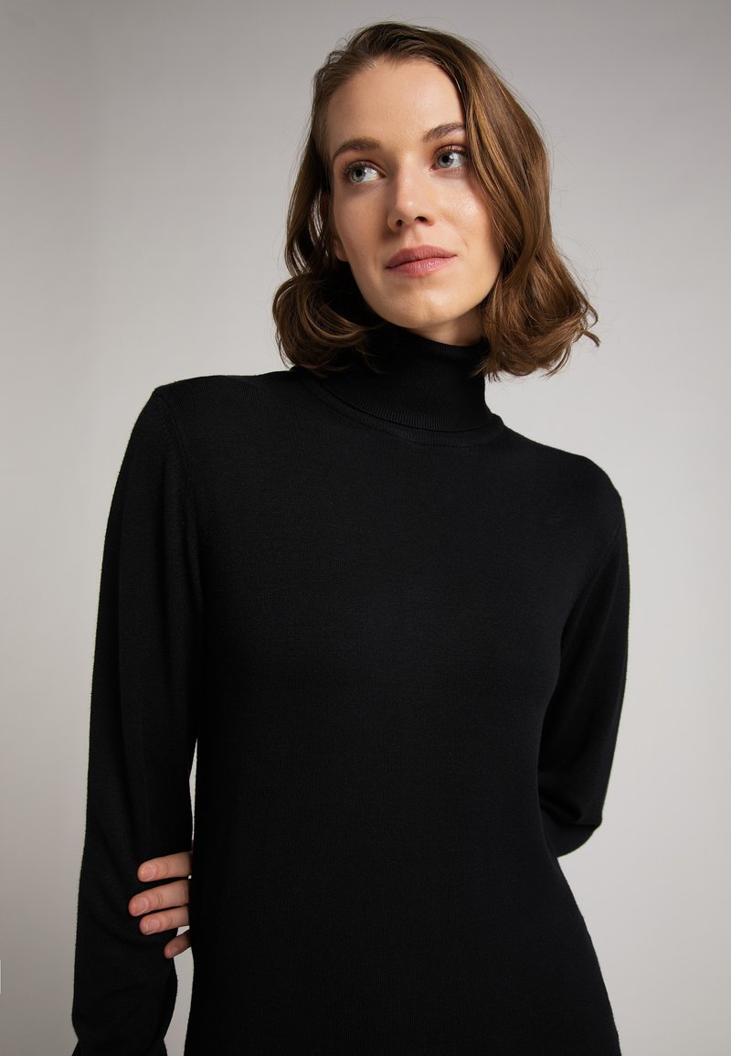 Damen Strickjacken | Mustang Strickpullover schwarz - NM16886 Damen Strickjacken | Mustang Strickpullover schwarz - NM16886