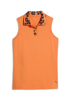 MODALON FLORAL - Piké - melon glow/deep navy