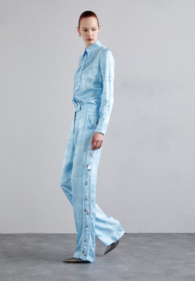 Ahluwalia EMBELLISHED TROUSER - Housut - blue