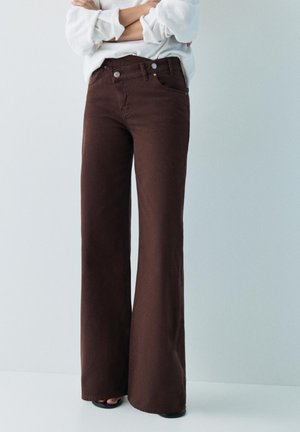 PULL&BEAR Wide leg - brown