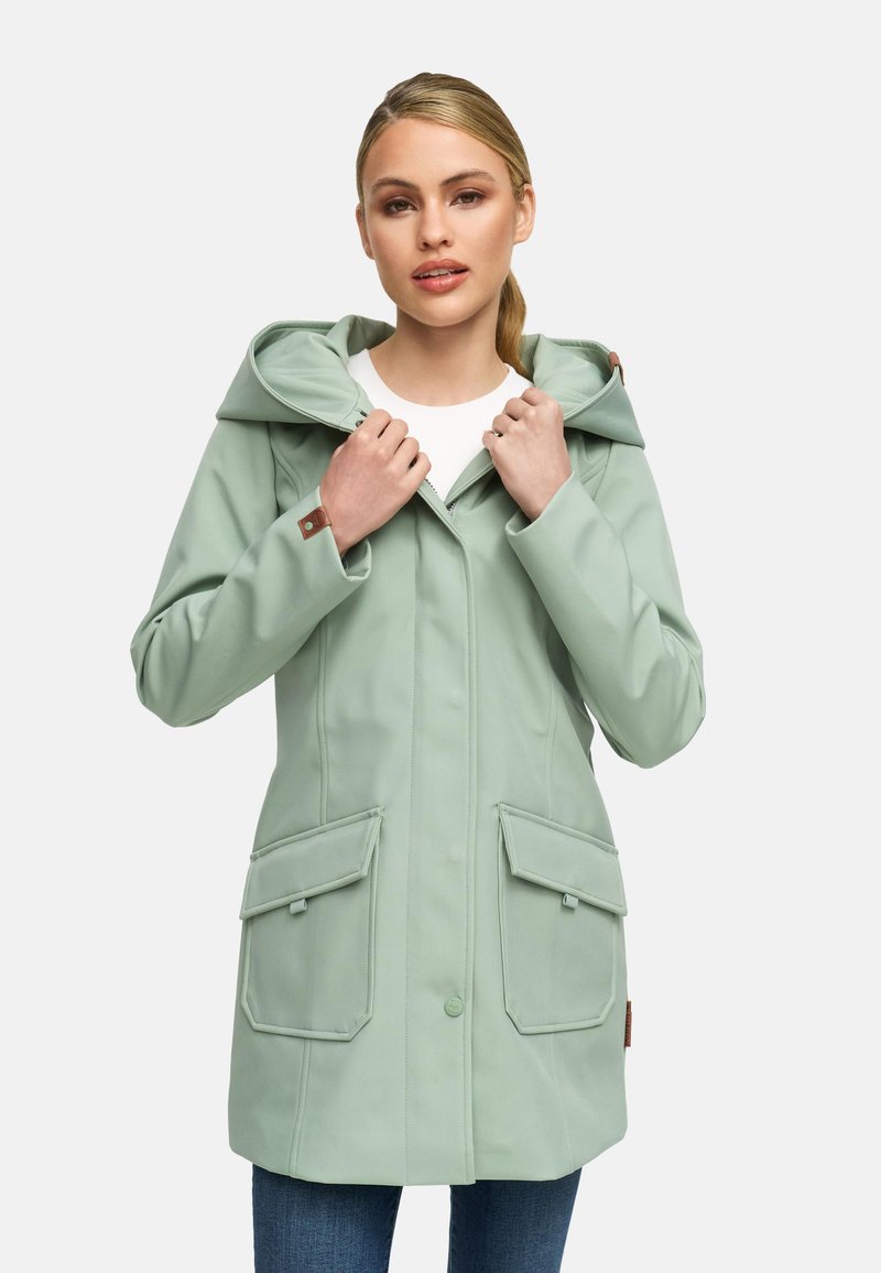 Marikoo MAYLEEN - Waterproof jacket - smokey mint