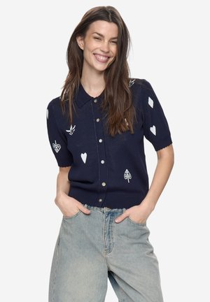 Cardigan - dark sapphire