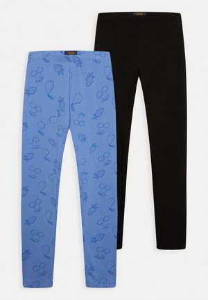 2 PACK - Leggings - caviar