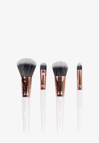 Brushworks - BRUSHWORKS WHITE & GOLD MAKEUP BRUSH SET - Zestaw pędzli do makijażu Miniatura obrazu 1