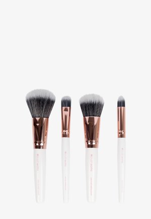 Brushworks BRUSHWORKS WHITE & GOLD TRAVEL MAKEUP BRUSH SET - Make-up Brush Set - white & gold