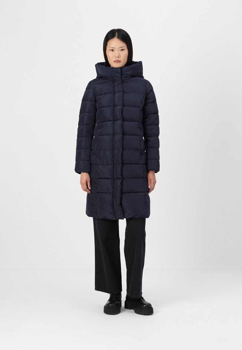 ONLY ONLLINA PUFFER LONG COAT - Vinterkåpe / -frakk - night sky