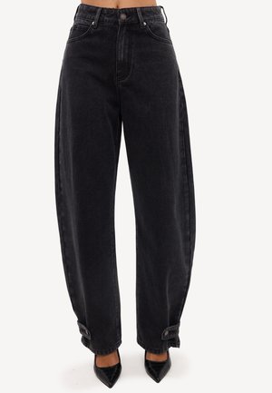 LOAVIES, CELESTIAL TOUCH - Pernera ancha - black-used solid