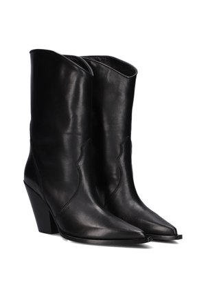 Cowboy/Biker boots - zwart