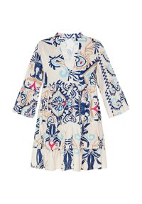 usha Abito a camicia - offwhite blue