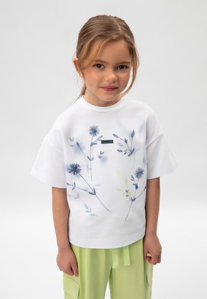T-shirt print - white