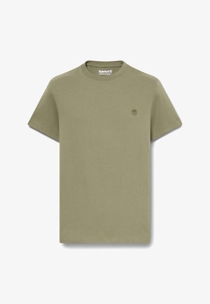 Timberland, SHORT SLEEVES TEE (SLIM). - T-shirt basic - dark green