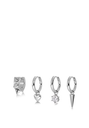 PEAK ONE HEART - Earrings - steel