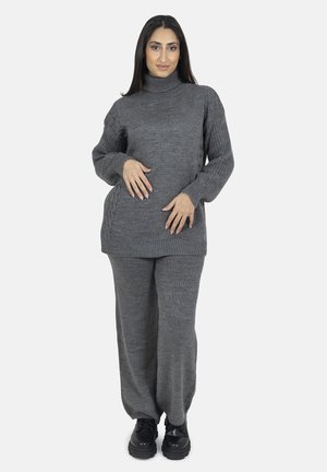 SET - Pullover - grau