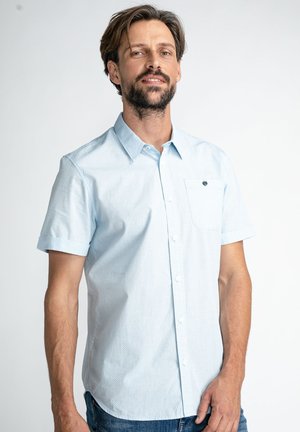 WITH SHORT SLEEVES - Skjorta - malibu blue