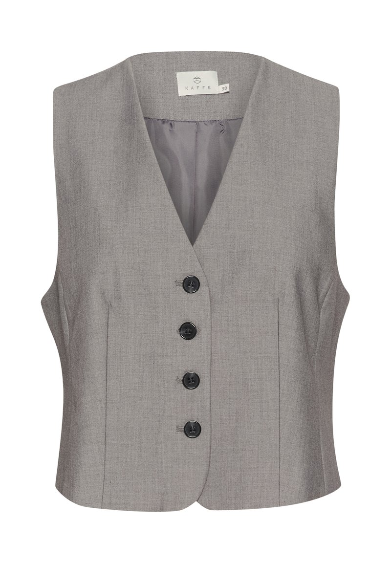 Kaffe Bodywarmer grijs