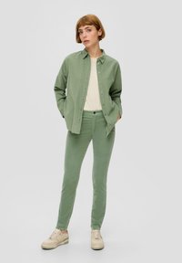 s.Oliver Hemdbluse - salbeigrün