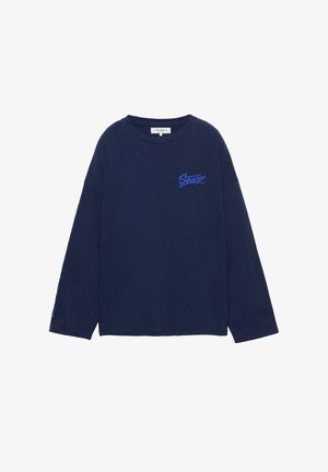 STWD GRAPHIC - T-shirt à manches longues - dark blue