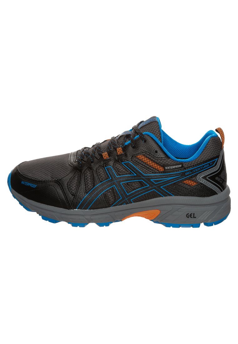 ASICS GEL-VENTURE 7 WP - Zapatillas de entrenamiento - black / directoire  blue/negro - Zalando.es
