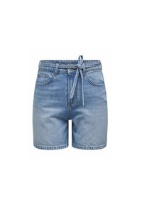 NORMAL GESCHNITTEN MITTLERE TAILLE  - Denim shorts - medium blue denim