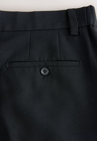 Next REGULAR FIT - SMART TEXTURED WITH  WAISTBAND - Pantaloni - black
