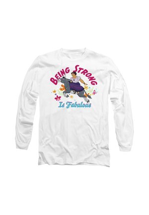 BEING STRONG IS FABULOUS - Long sleeved top - white