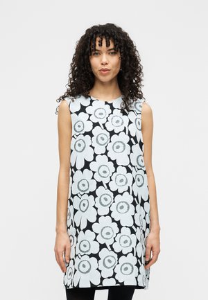 HAHMO UNIKKO MARIMINI DRESS - Robe de jour - black/light blue