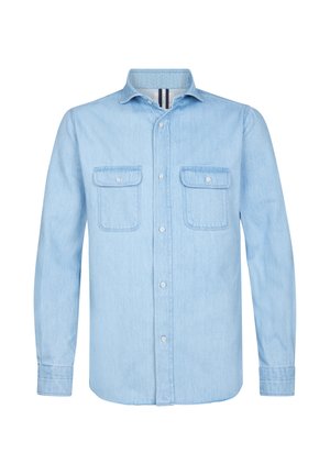 PROFUOMO OVERSHIRT - Denim jacket - blue