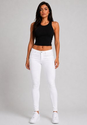 Elara, LOW WAIST JEANS - Jeans Skinny Fit - weiß