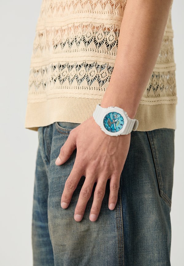 UNISEX - Chronograph watch - beige