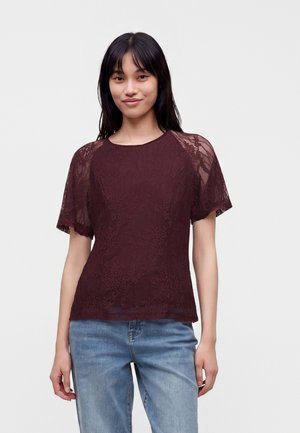 VILA, VIFEMMA O NECK - Bluse - port royale