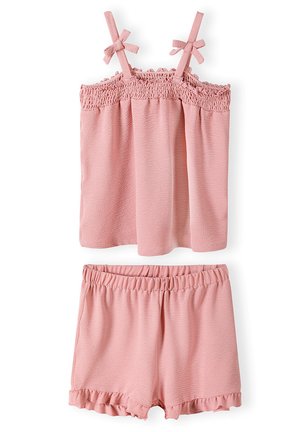 2 PIECES REGULAR FIT SET - Shorts - pink