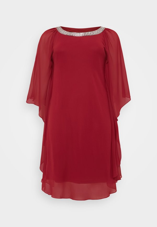 Cocktail dress / Party dress - wine4