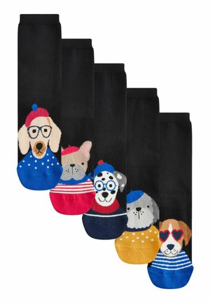 5 PACK  - REGULAR FIT - Sokken - fashion dogs