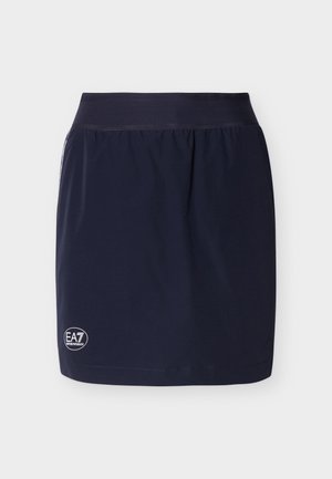 EA7 Emporio Armani, GOLF PRO SKIRT - Fustă sport - blue