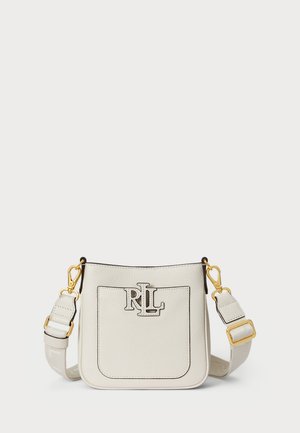 PEBBLED LEATHER SMALL CAMERYN CROSSBODY - Skulderveske - soft white