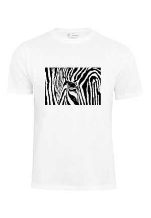 Cotton Prime, PRIME  ZEBRA EYE - T-Shirt print - weiss