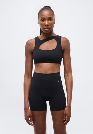 Nike Performance ZENVY BRA - Sport-bh met light support - black/cool grey